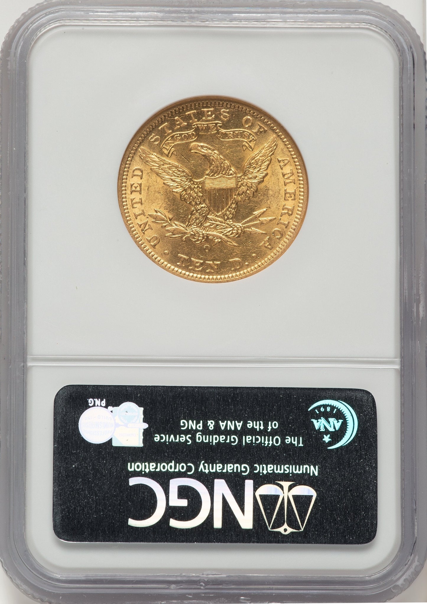 1904-O $10 Liberty Eagle NGC AU58