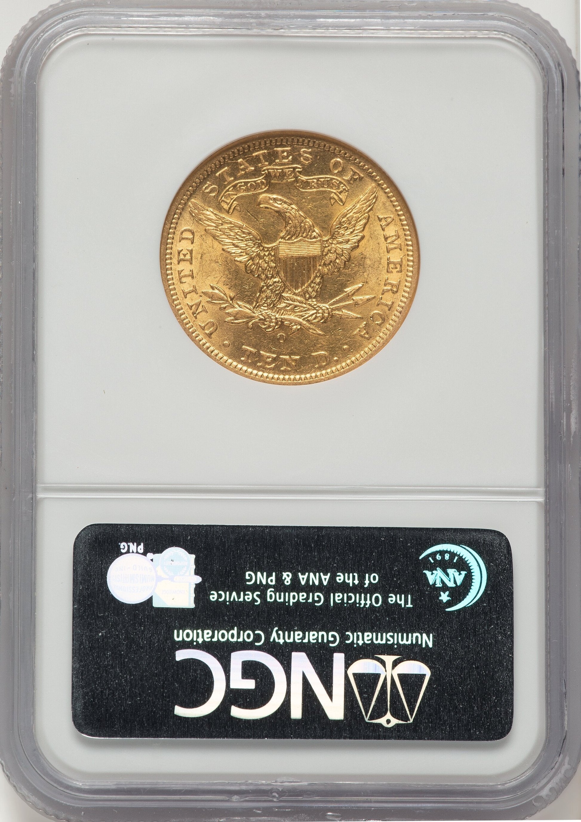 1904-O $10 Liberty Eagle NGC AU58