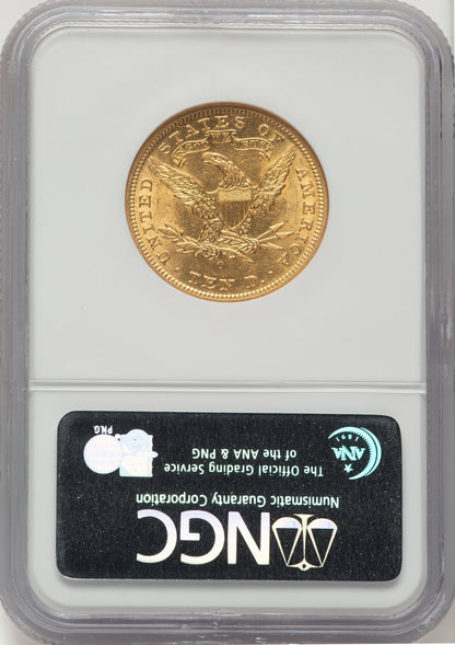 1904-O $10 Liberty Eagle NGC AU58