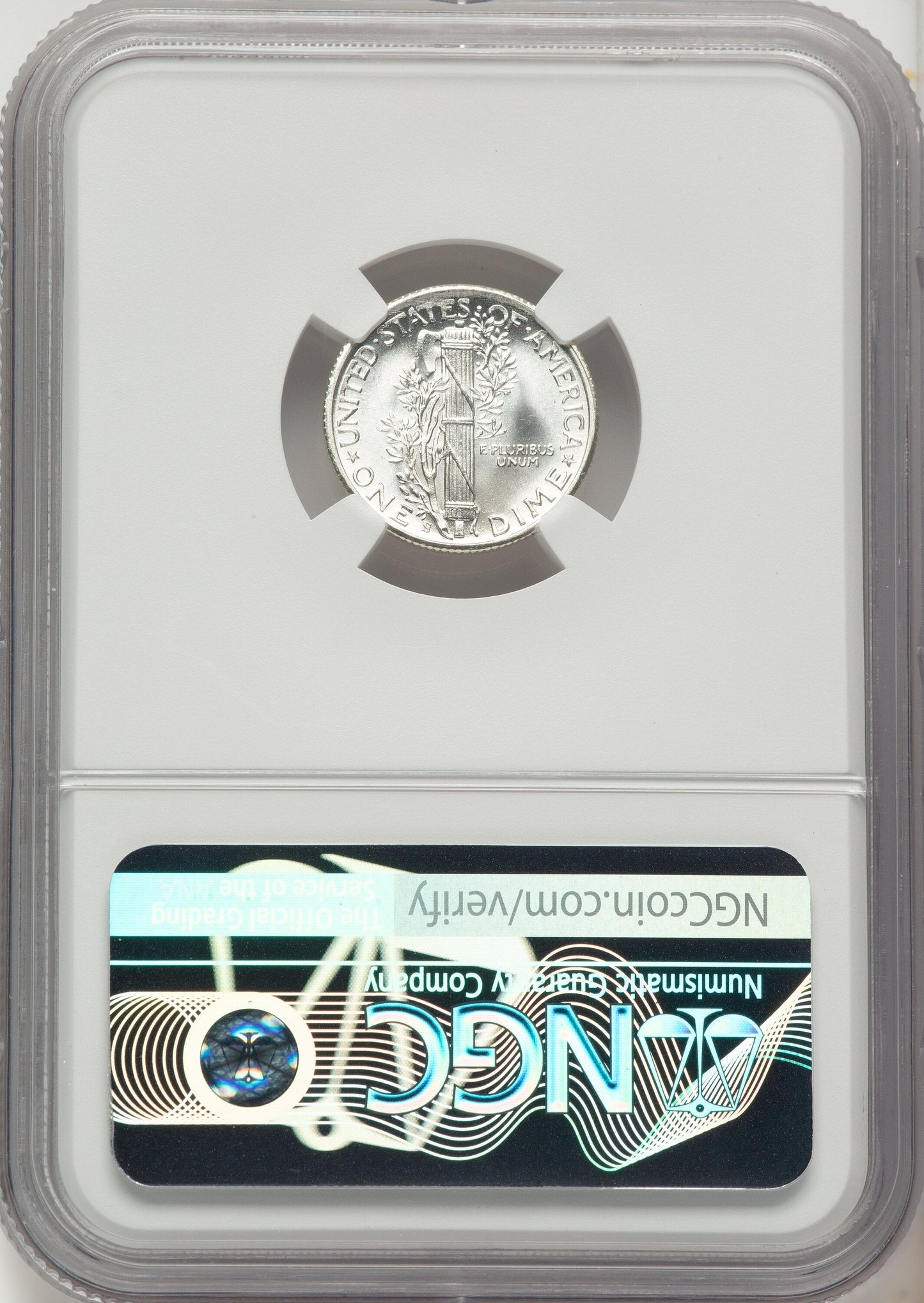 1943-S 10C FB Mercury Dime NGC MS68