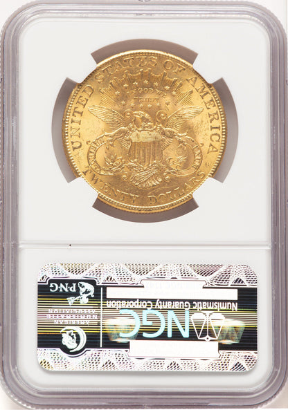 1907 $20 Liberty CAC Liberty Double Eagle NGC MS63