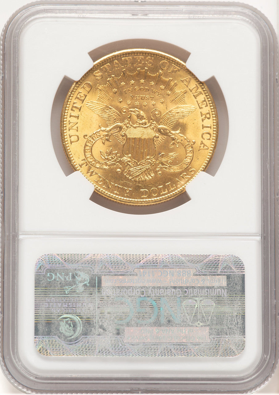 1904 $20 Liberty CAC Liberty Double Eagle NGC MS63