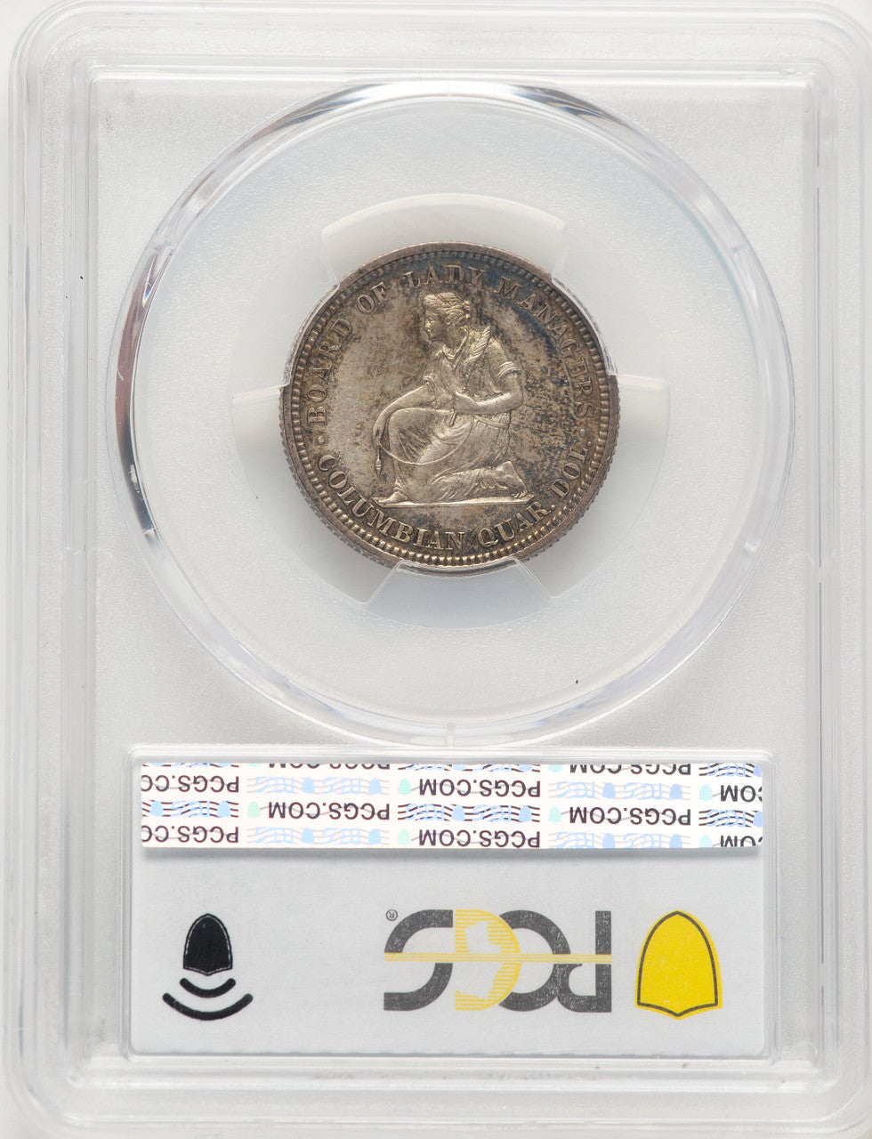 1893 25C Isabella Quarter Commemorative Silver PCGS MS65
