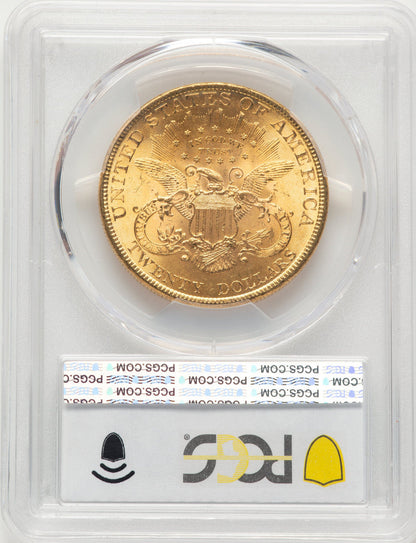 1895 $20 Liberty Double Eagle PCGS MS64+