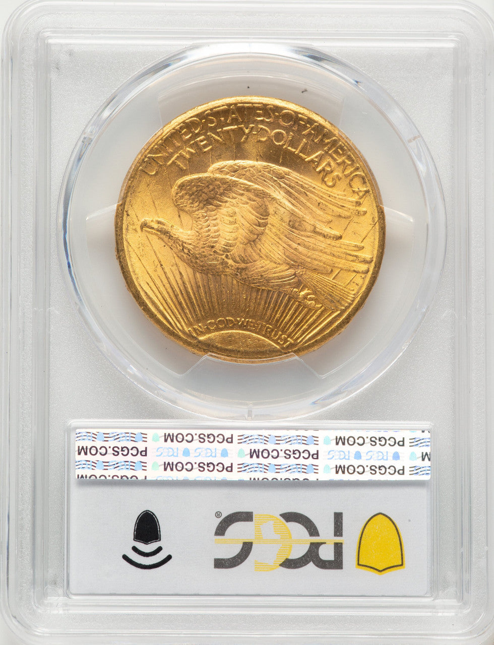 1924-S $20 CAC Saint-Gaudens Double Eagle PCGS MS63