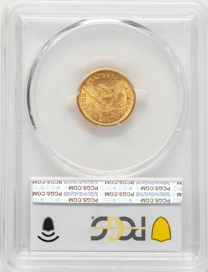 1903 $2.50 Liberty Quarter Eagle PCGS MS66