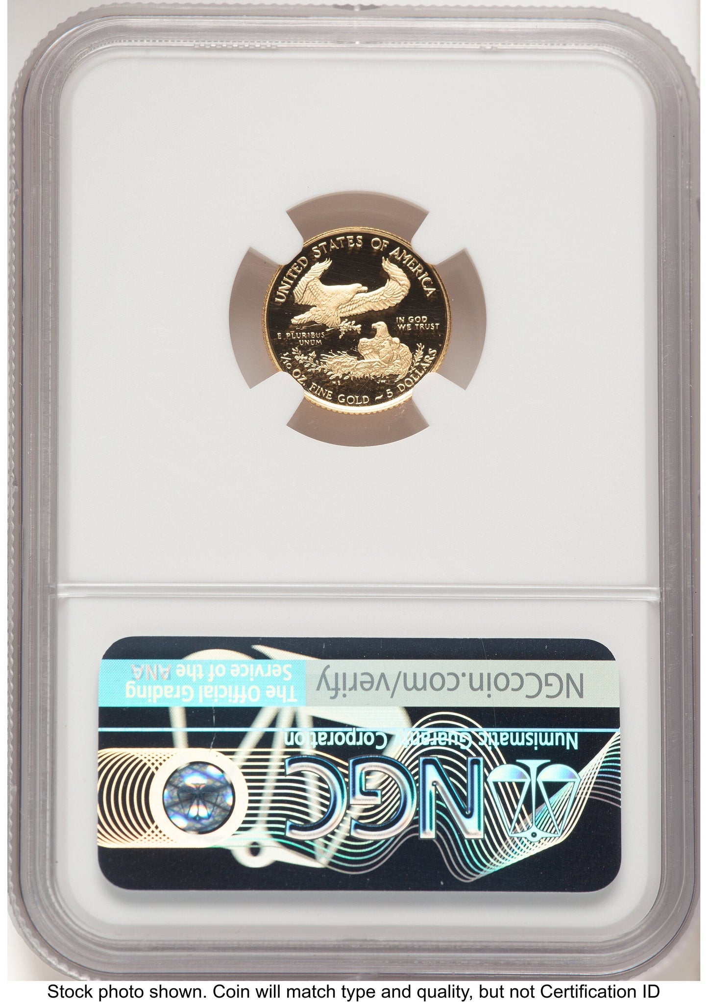2021-W Type 1 Proof Gold Eagle 1/10 oz ER Mike Castle NGC PF70