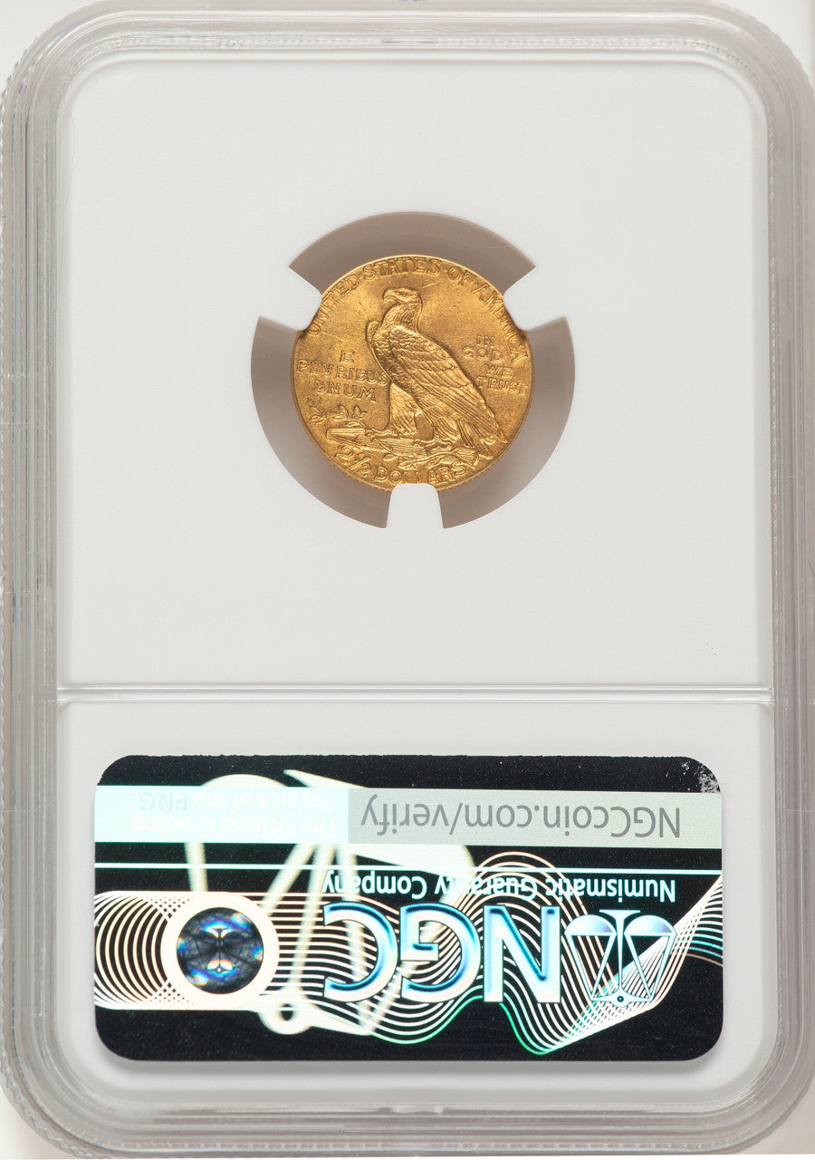 1913 $2.50 Indian Quarter Eagle NGC MS64