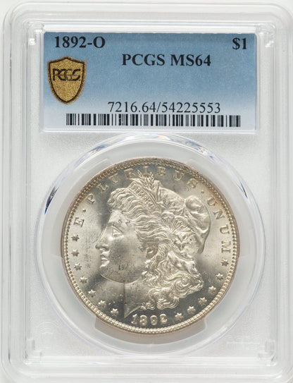 1892-O Morgan Dollar PCGS MS64