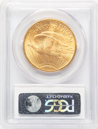 1914-S $20 CAC Saint-Gaudens Double Eagle PCGS MS64