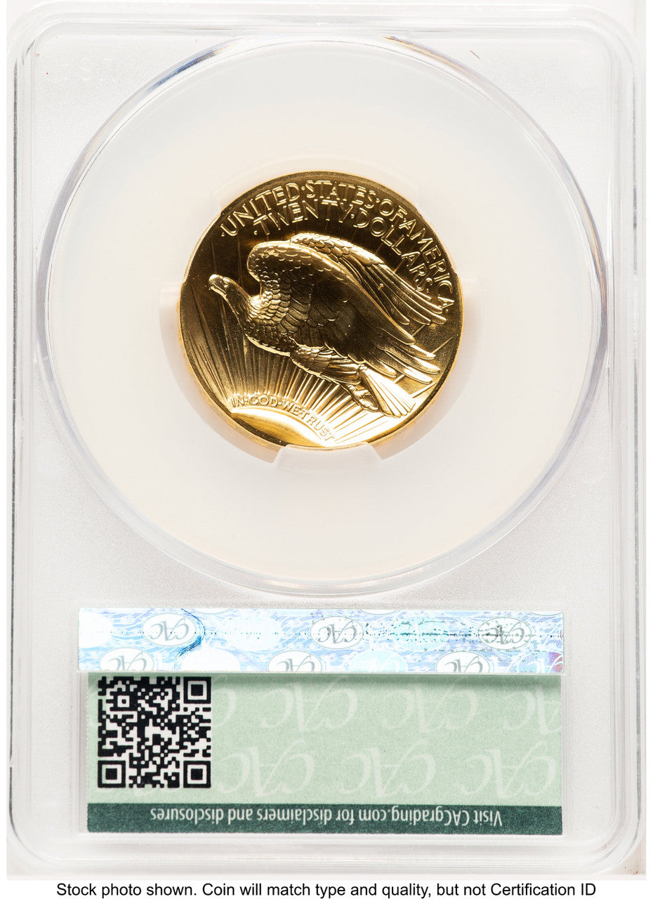 2009 G$20 Ultra High Relief PL Ron Drzewucki CACG MS70