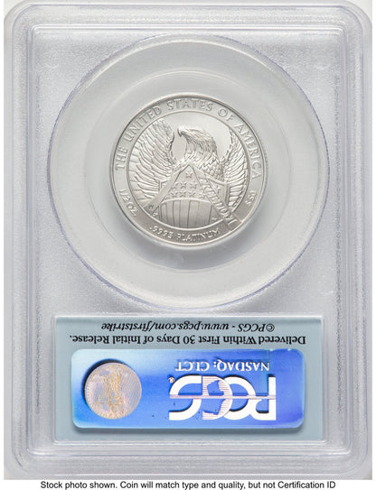 2007-W Burnished Platinum Eagle 1/2 oz FS Flag PCGS MS70
