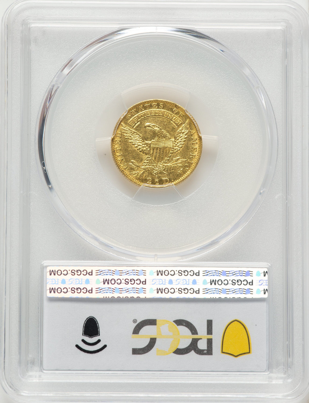 1832 $2.50 Early Quarter Eagle PCGS AU53