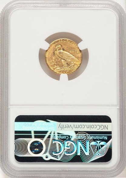 1914-D $2.50 Indian Quarter Eagle NGC MS62