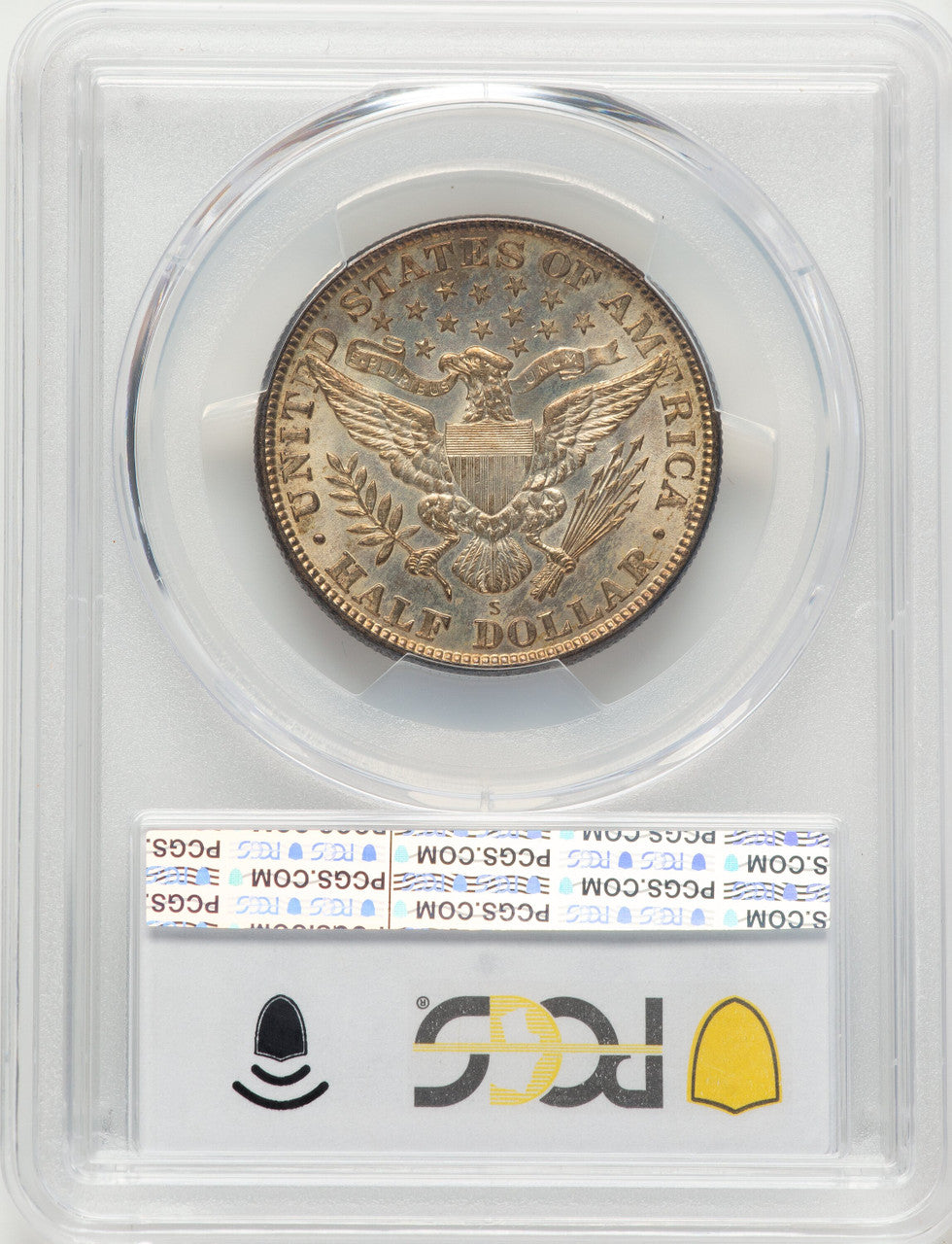 1913-S 50C Barber Half Dollar PCGS MS63