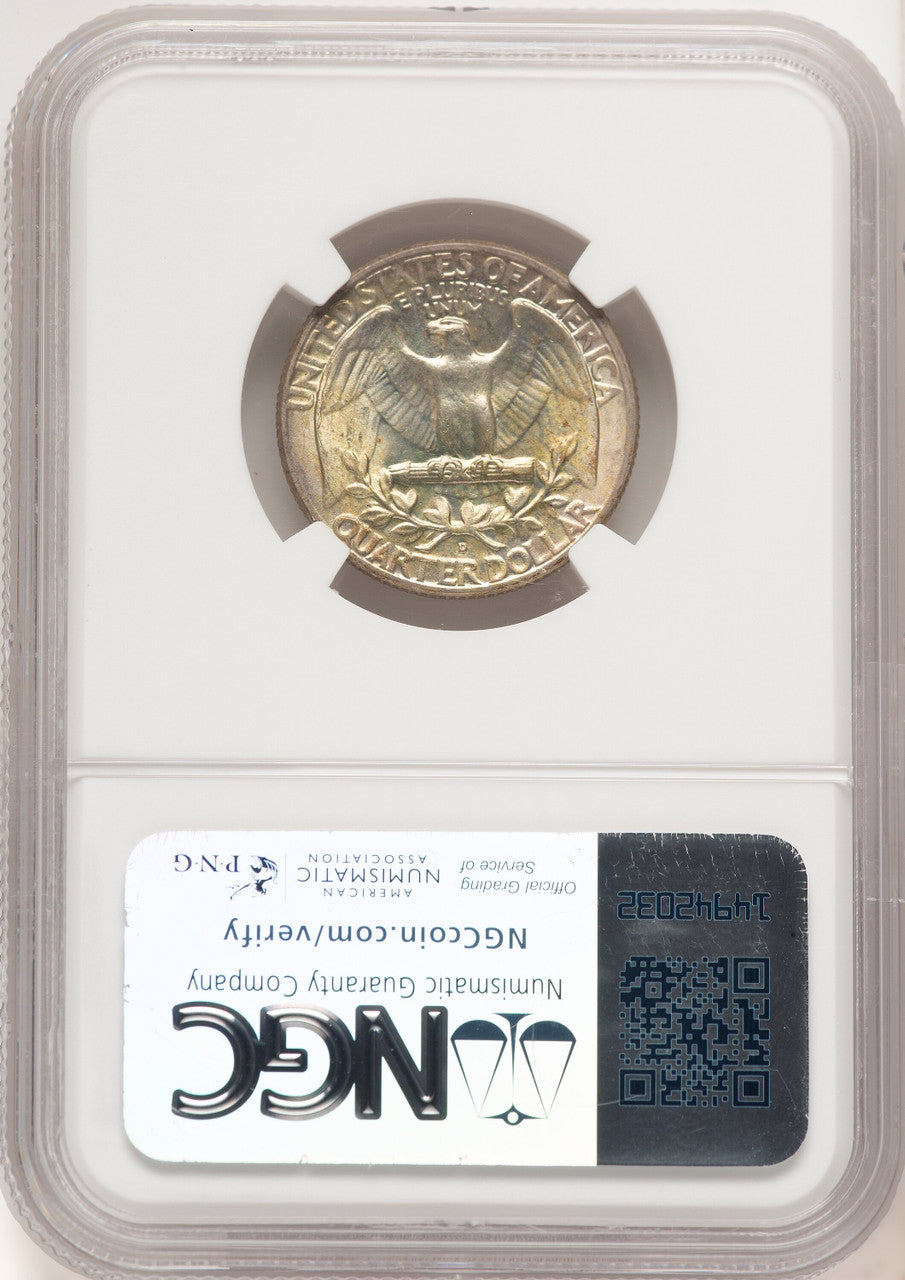 1961-D 25C Washington Quarter NGC MS67