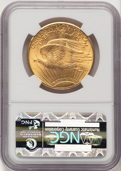 1924 $20 Saint CAC Saint-Gaudens Double Eagle NGC MS64