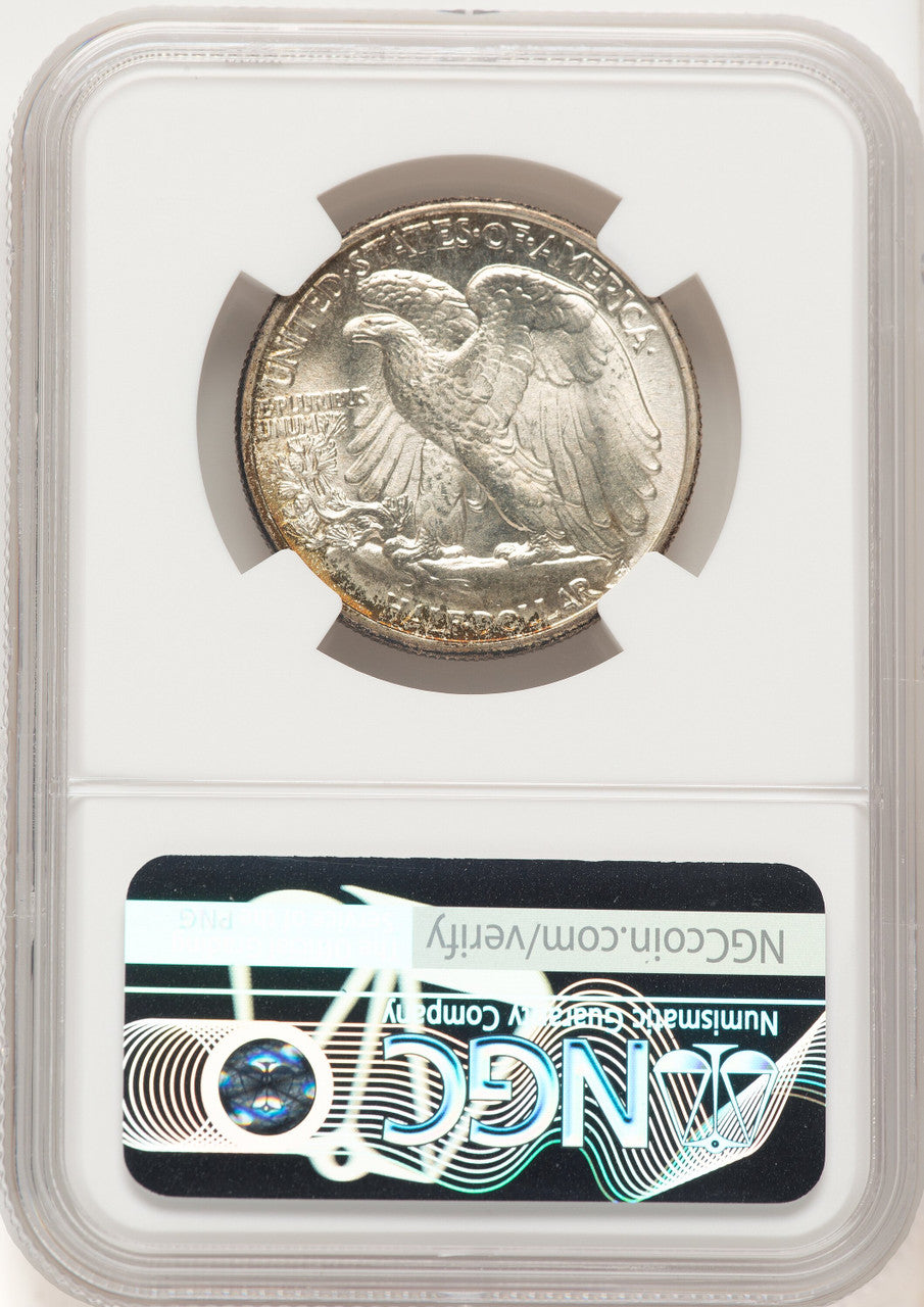 1942 50C Walking Liberty Half Dollar NGC MS67