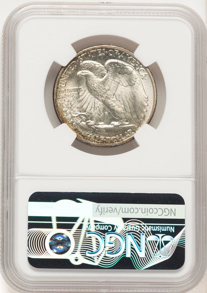 1942 50C Walking Liberty Half Dollar NGC MS67