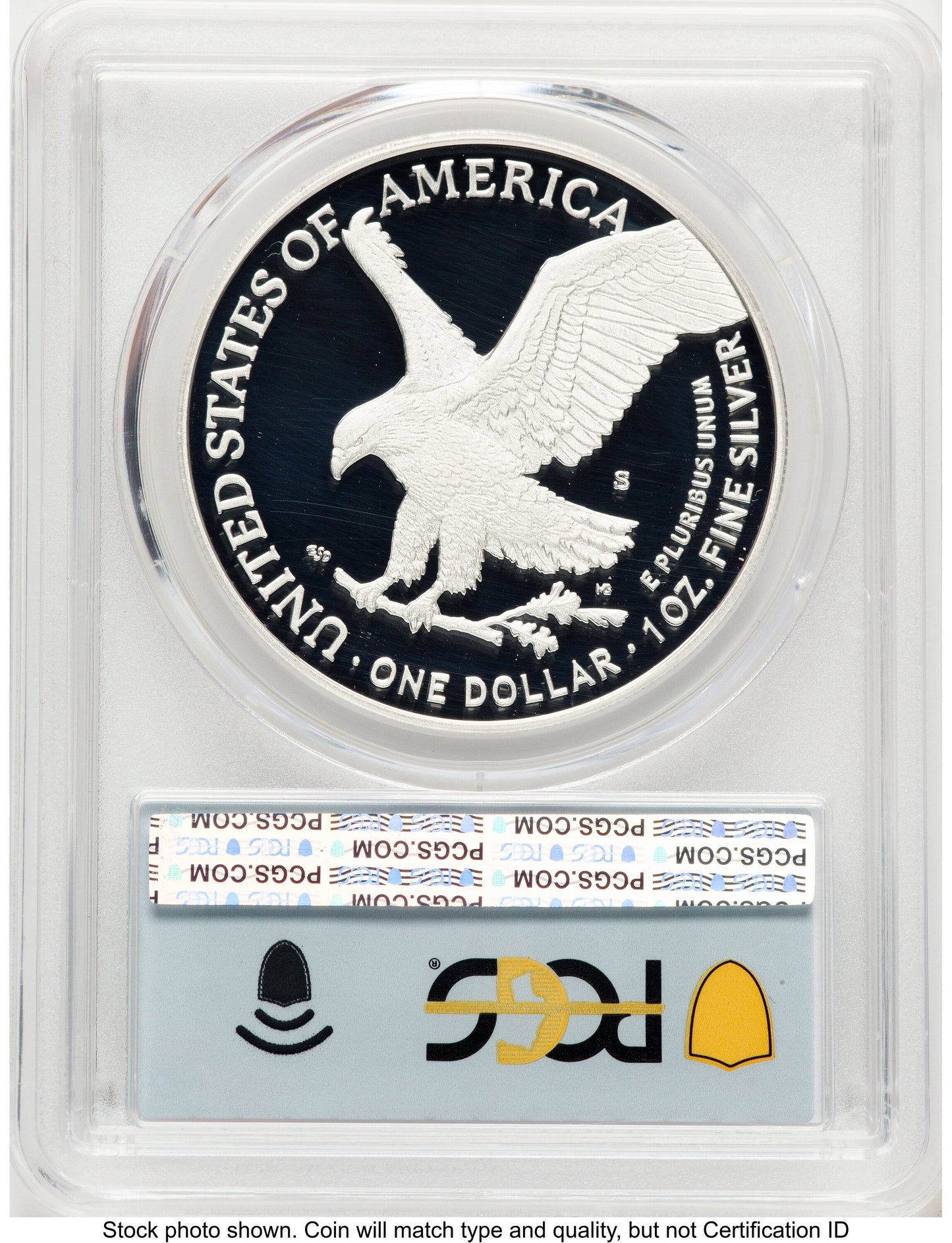 2025-S Proof Silver Eagle Privy U.S. Navy 250th Anniversary 1 oz FDI Flag PCGS PR70