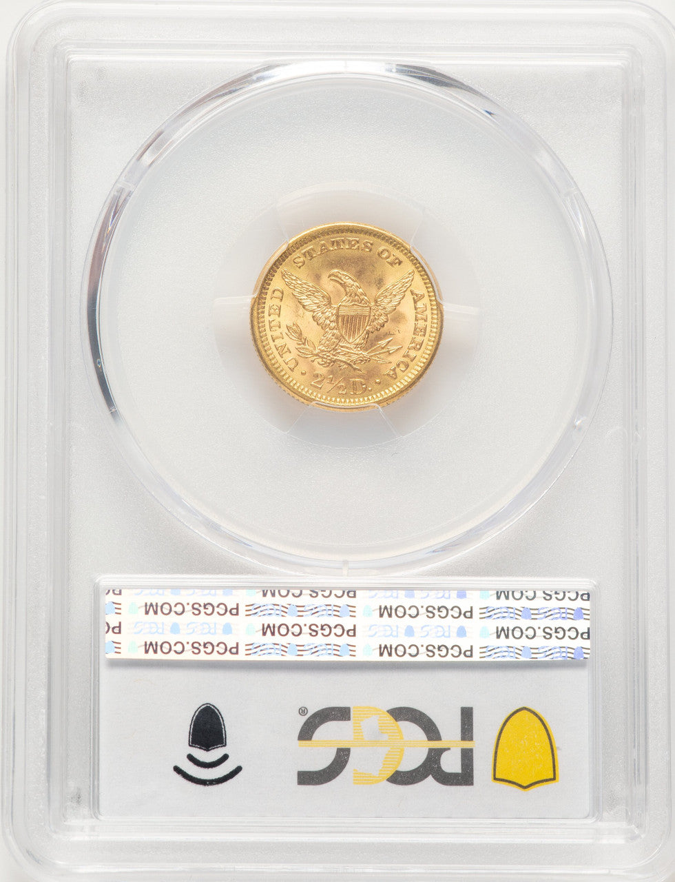 1907 $2.50 Liberty Quarter Eagle PCGS MS65