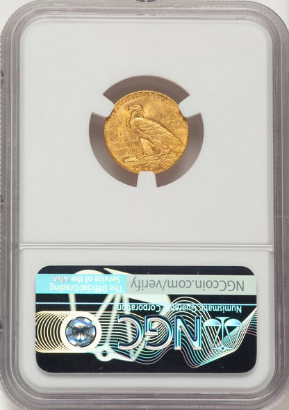1927 $2.50 Indian Quarter Eagle NGC MS65