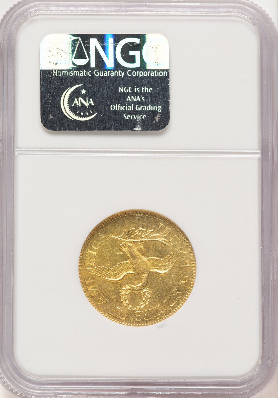 1796/5 $5 BD-1 Early Half Eagle NGC MS64
