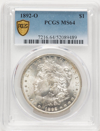 1892-O Morgan Dollar PCGS MS64 (782868021)
