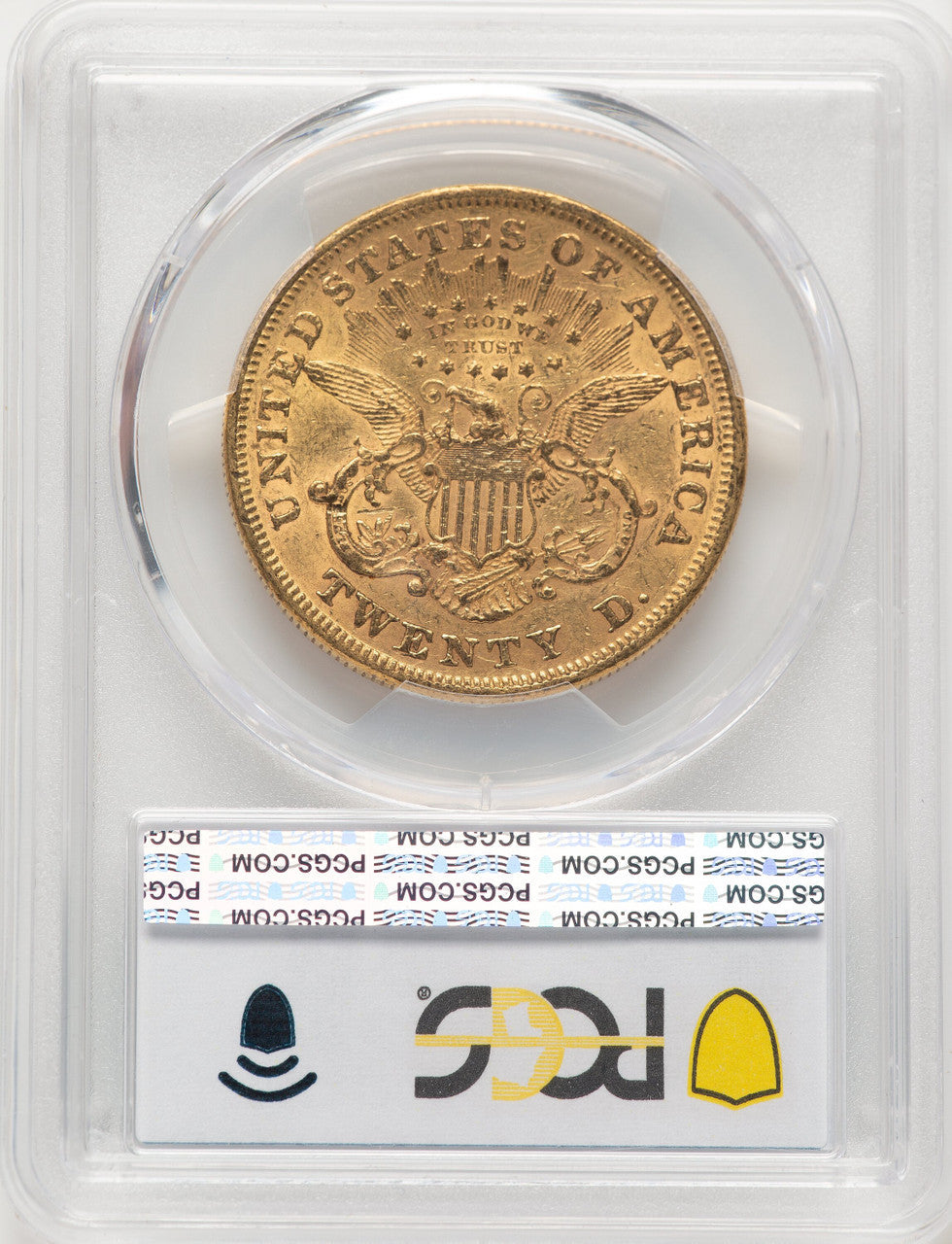 1873 $20 CLOSED 3 Liberty Double Eagle PCGS AU58 (782878006)