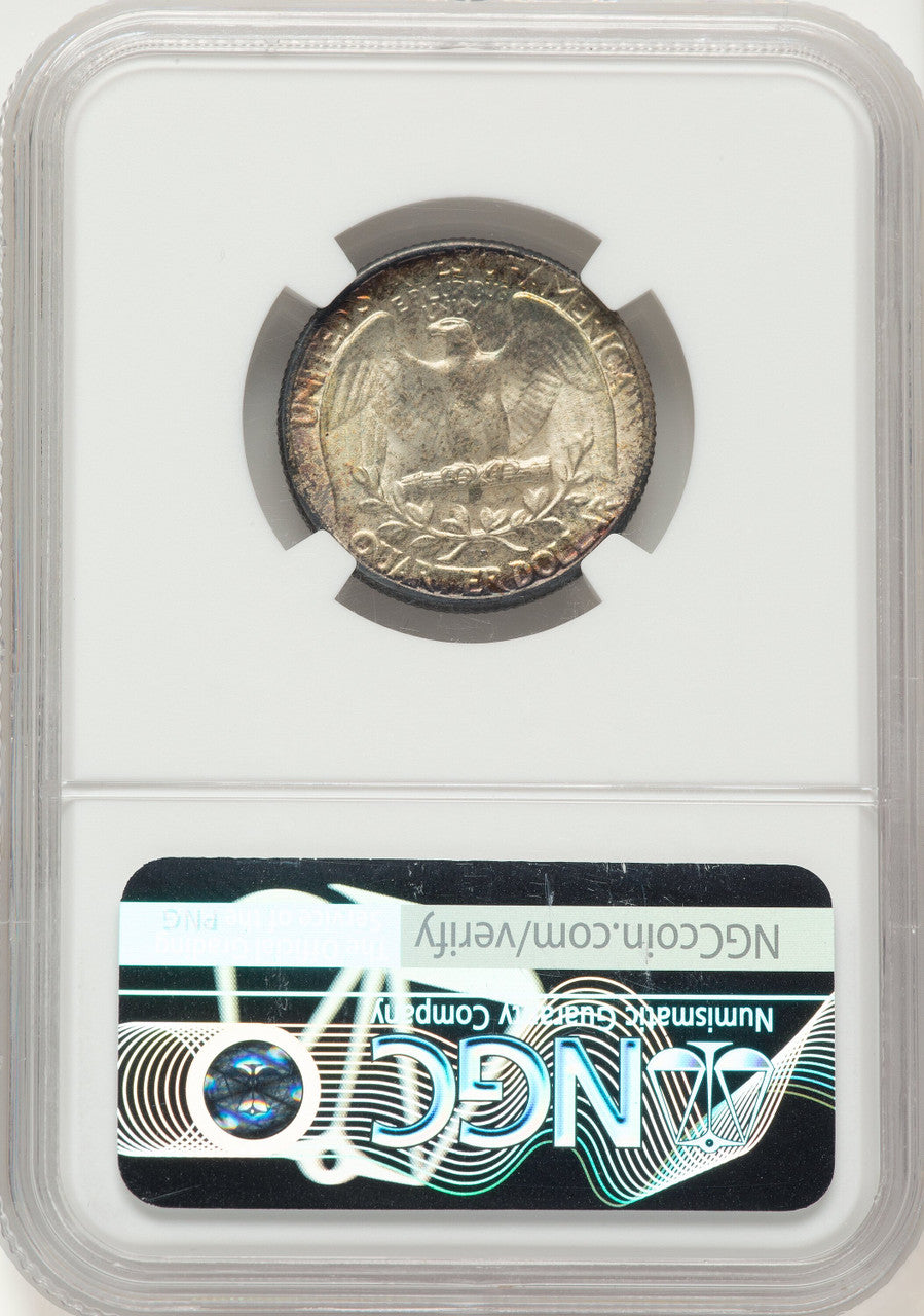1945-D 25C CAC Washington Quarter NGC MS67+