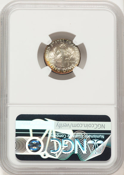 1949-D 10C FB Roosevelt Dime NGC MS67+