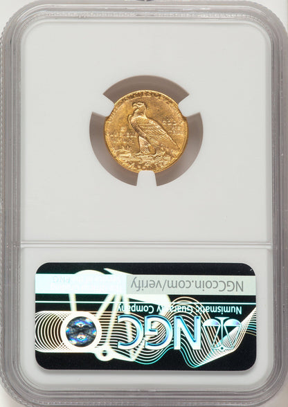 1914-D $2.50 Indian Quarter Eagle NGC MS62