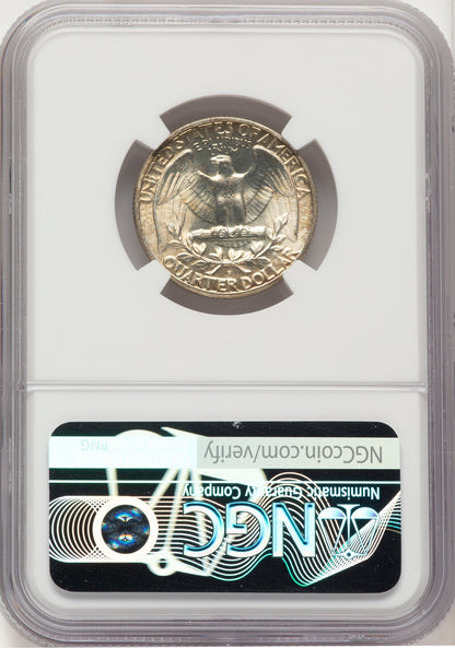 1950-D/S 25C FS-601 Washington Quarter NGC MS66
