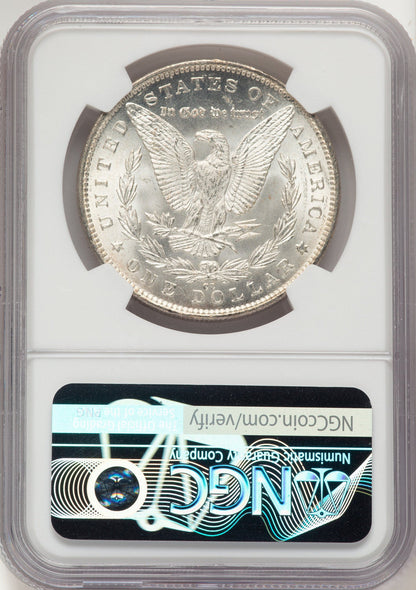 1891-CCVAM-3 Spitting Eagle Morgan Dollar NGC MS63