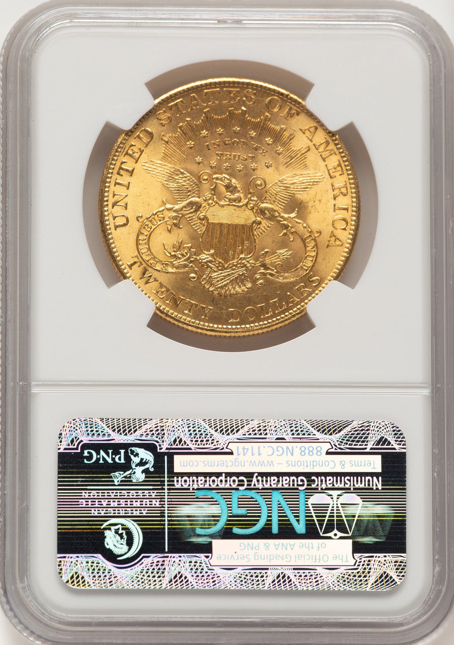 1904 $20 Liberty Liberty Double Eagle NGC MS65