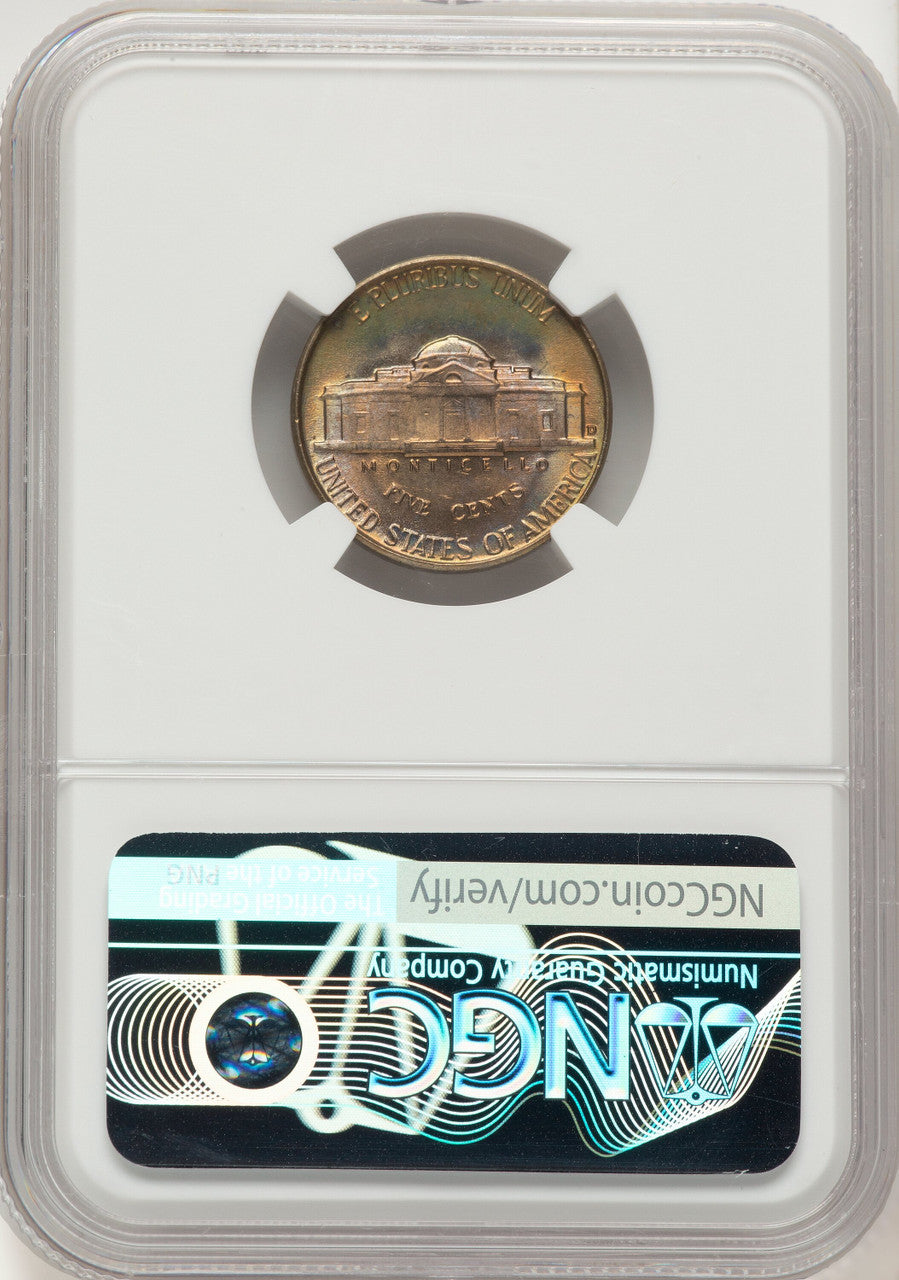 1947-D 5C FS Jefferson Nickel NGC MS68