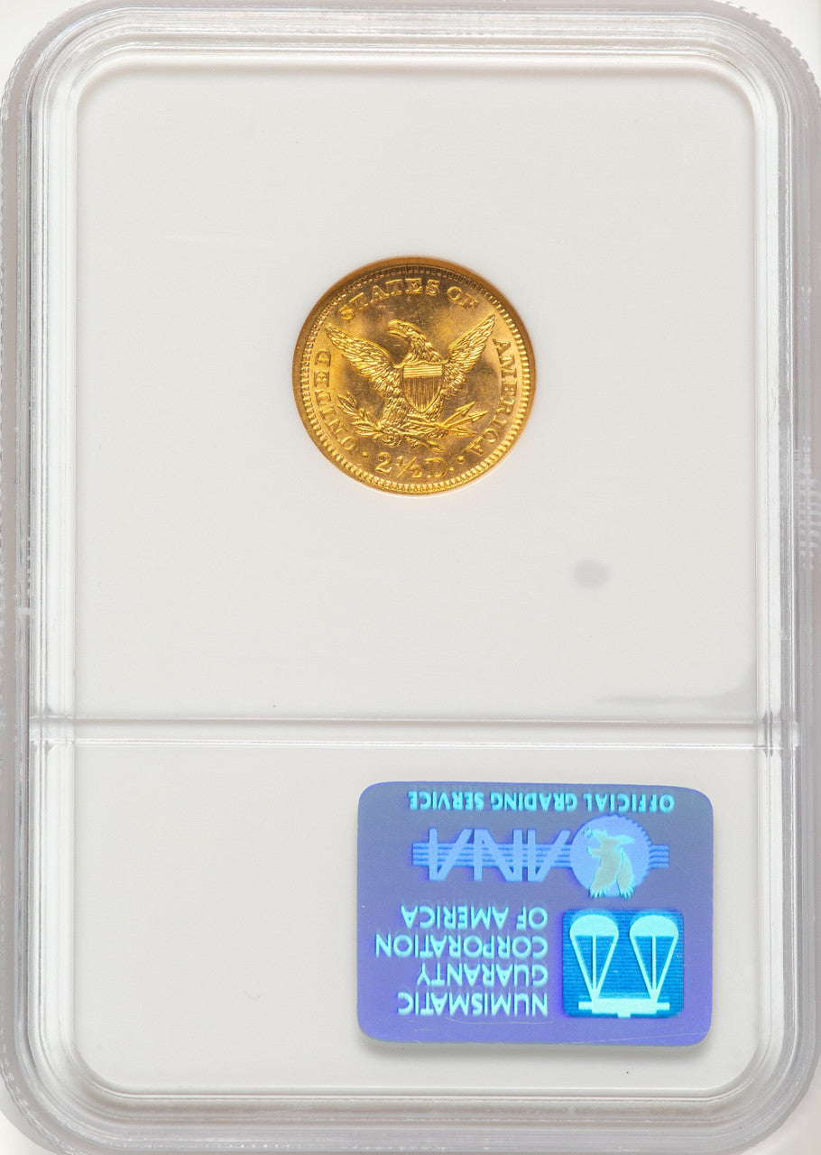 1907 $2.50 Liberty Quarter Eagle NGC MS65