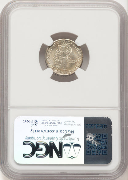 1936-S 10C FB Mercury Dime NGC MS67