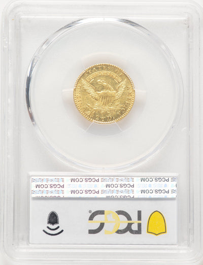 1827 $2.50 Early Quarter Eagle PCGS MS61