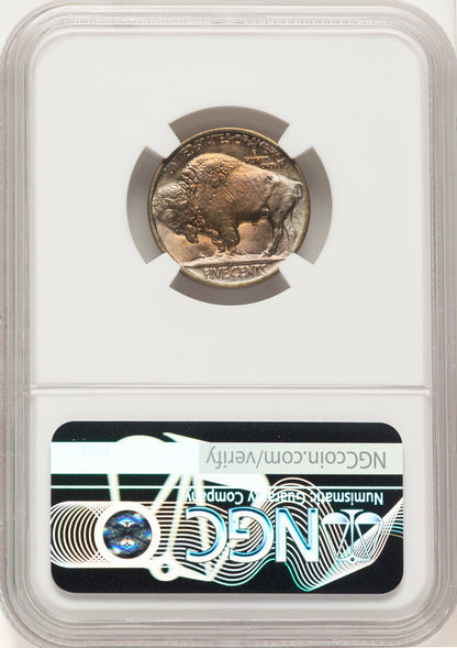 1925 5C Buffalo Nickel NGC MS66