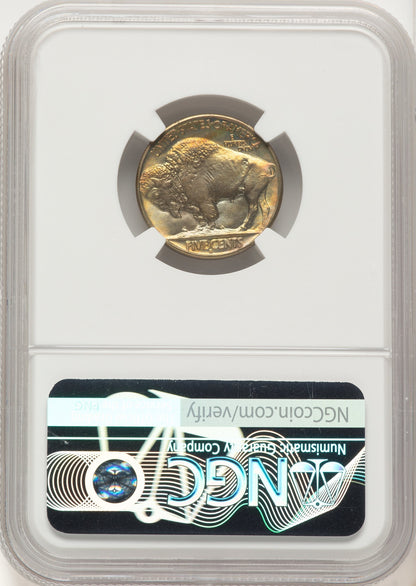 1937-S 5C CAC Buffalo Nickel NGC MS67+