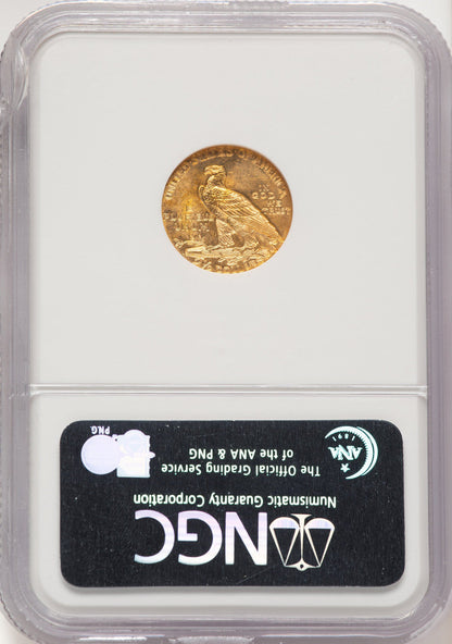 1928 $2.50 Indian Quarter Eagle NGC MS65