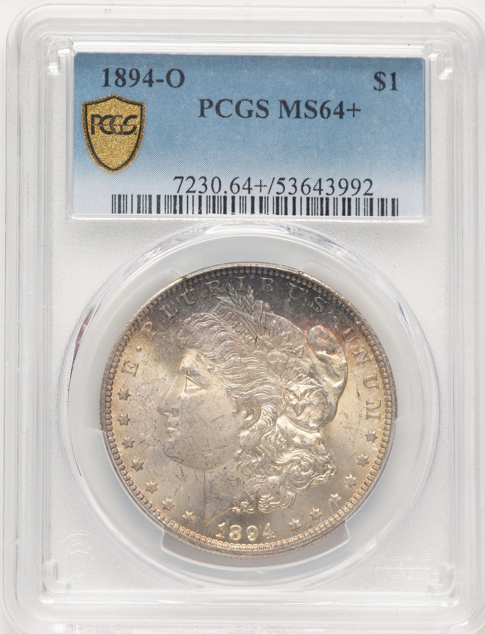 1894-O Morgan Dollar PCGS MS64+