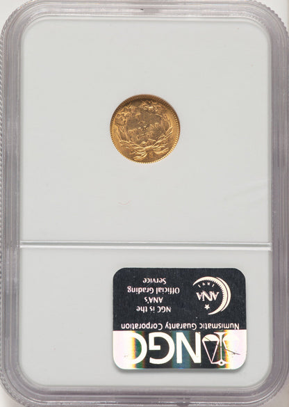 1859-S G$1 Gold Dollar NGC MS60