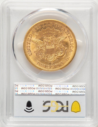 1864-S $20 Liberty Double Eagle PCGS MS61