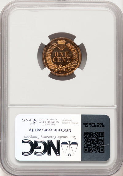 1862 1C CA Proof Indian Cent NGC PR67