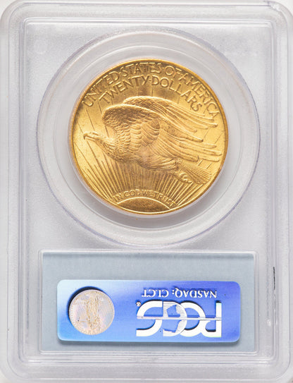 1911 $20 Saint-Gaudens Double Eagle PCGS MS66