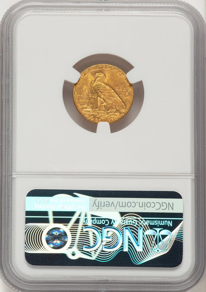 1911 $2.50 Indian Quarter Eagle NGC MS64