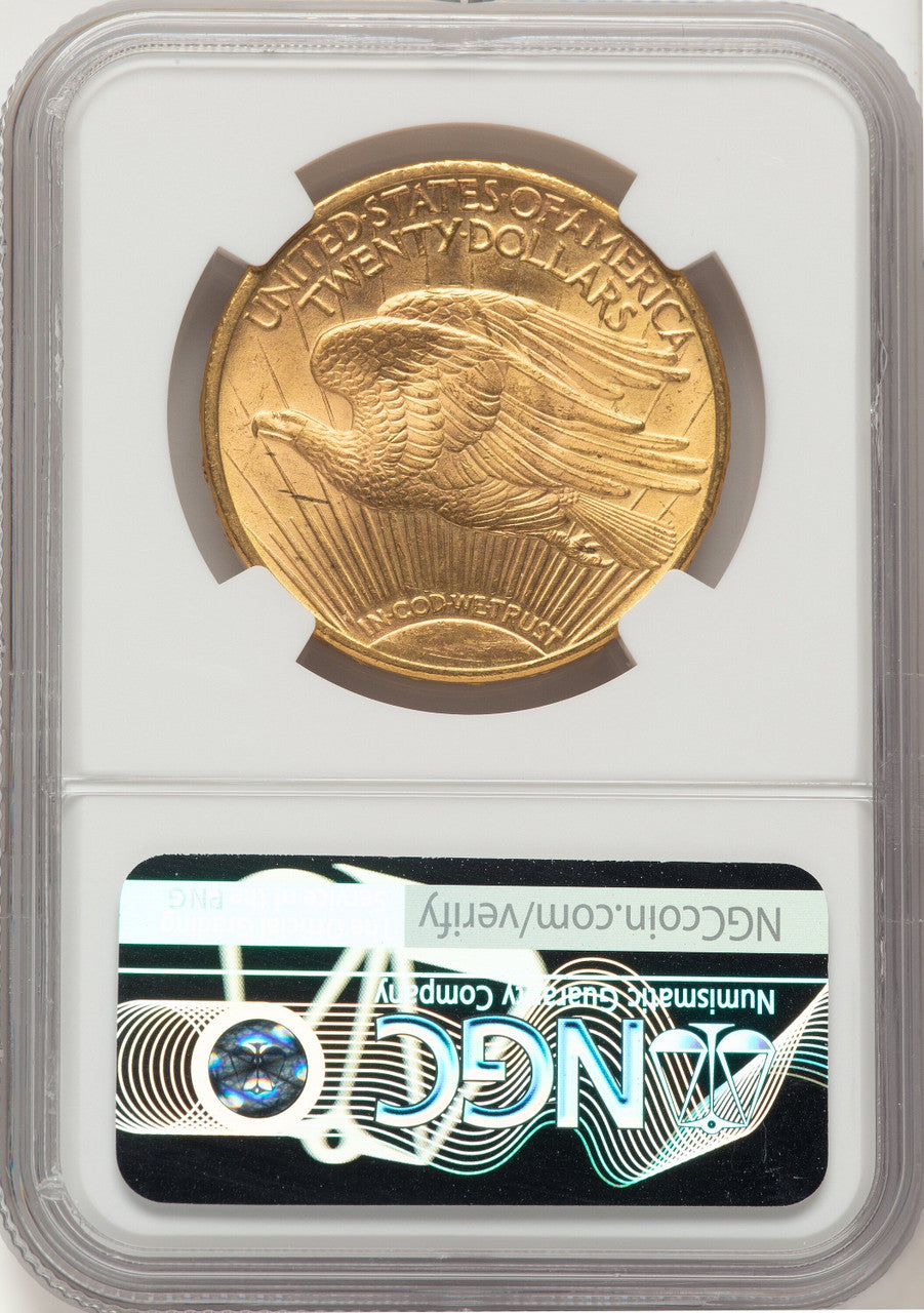 1914-S $20 Saint-Gaudens Double Eagle NGC MS65+