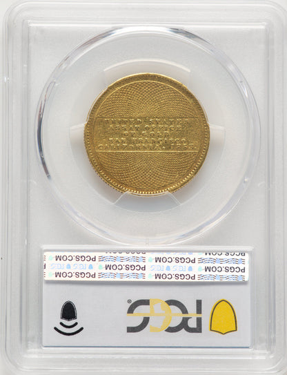 1853 $10 Assay Office 900 Thous. Territorial Gold PCGS XF40